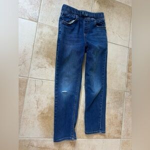 Boys’ Size 7 Jumping Beans Jeans with Functional Drawstring Waist